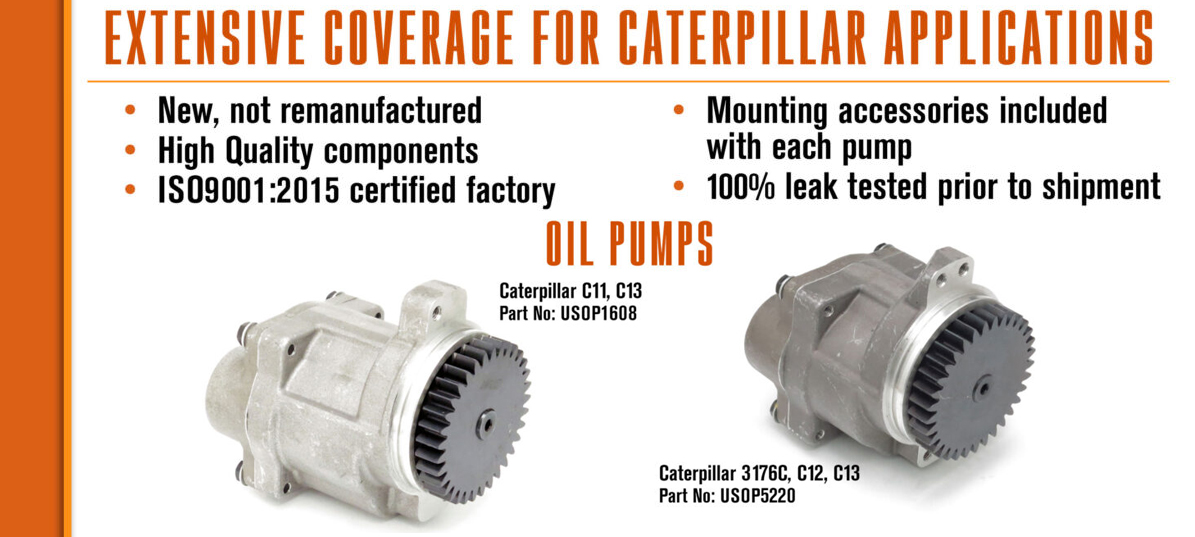 Extensive Coverage for Caterpillar applications