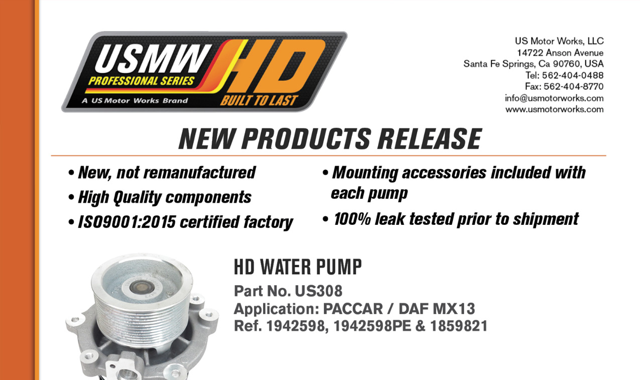 Heavy Duty Water Pumps Available